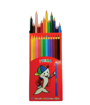 بريما الوان خشب 12 لوان طويلهPrima wood colors 12 long colors